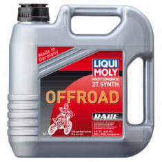 Ulei Motor 2T LIQUI MOLY OFF ROAD RACE 4l, API TC JASO FD synthetic