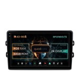 Cumpara ieftin Navigatie 2K Dacia Renault, Android OS, S-Quadcore 4GB RAM + 64GB ROM, 9.5 Inch - AD-BGS90042K+AD-BGRKIT383