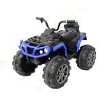 Cumpara ieftin ATV electric pentru copii, Kinderauto Offroad 90W 12V cu scaun tapitat, culoare albastra