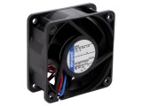 Ventilator axial 24V DC 60x60x25mm 40m3/h 35dBA cu bilă
