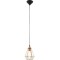 Pendul vintage Eglo Tarbes auriu, 1xE27, cupru, inaltime reglabila
