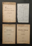 3x vinificatie 1933 BOLILE si DEFECTELE VINULUI, APRECIEREA prin GUSTARE, PASTRAREA si INVECHIREA. Tehnologie Fabricare Vin Tehnologia Oenologie. RARE