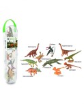 Cutie cu 10 minifigurine Dinozauri set 3, Collecta