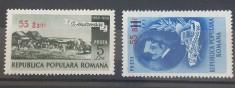 Romania 1952 - Centenarul I.Andreescu (supratipar) MNH foto