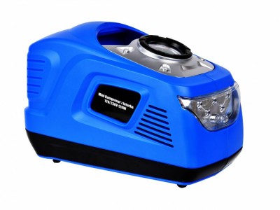 Minicompresor cu lanterna 230V 100W, Geko G01260 foto