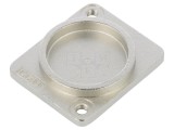 Capac de protecție XLR argintiu metalic standard