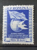 Romania 1955 - Adunarea Mondială pentru Pace - Helsinki MNH