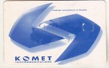 bnk card Cartele telefonice - Rusia - Moscova - Komet - 20 $ - rara