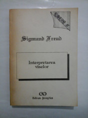 INTERPRETAREA VISELOR - SIGMUND FREUD foto