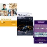 Pachet Bacalaureat 2026. Limba si literatura romana 72 teste complete, Matematica pe intelesul tuturor M-mate-info, M-stiintele naturii si Informatica