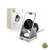 Incarcator Retea Wireless Tech-Protect QI15W-A43 3in1 15W 1.67A Negru