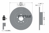 Disc frana Land Rover Range Rover Evoque Motor 2.0 4x4, 2.0 D, 2.0 D 4x4, 2.2 D, 2.2 D 4x4, SD4 4x4, Si4 4x4, TD4, TD4 4x4, 317x10mm, 50.7 mm, OE
