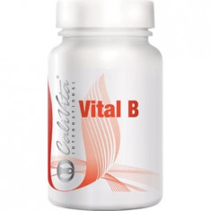 Complex de vitamine pentru grupa B, Vital B, 90 tablete, CaliVita foto
