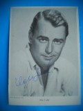 HOPCT 1488 ALAN LADD -GERMANIA -ACTORI/ARTISTI-AUTOGRAF-CIRCULATA