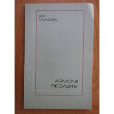 Ion Muncian - Armonii regasite