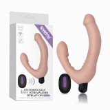 Vibrator IJOY Strapless Strap-on, Natural, 20 cm, Lovetoy