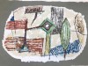 Litografie color Marcel Iancu ( Janco )