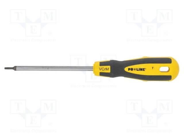 Şurubelniţă Torx T15H 100mm PROLINE Soft-Touch ergonomic