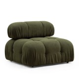 Cumpara ieftin Canapea modulara Bubble O1 Verde 95x95x75 cm