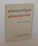 Semantique structurale / Recherche de methode A.J. Greimas