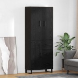 Cumpara ieftin Bufet 2 buc. Stejar Negru 69,5 x 34 x 180 cm