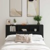 VidaXL Tablă de pat cu sertar Stejar negru 160 x 19 x 104.5 cm 862759