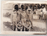 Bnk foto Militari la Manastirea Cozia - anii `60, Alb-Negru, Romania de la 1950, Militar