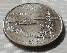 SUA Quarter Dollar Oregon 2005 foto