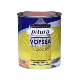 Vopsea alchidica pentru lemn / metal / zidarie, lucioasa, Pitura, interior / exterior, crem perla, 0.6 L