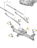 Mecanism stergator parbriz fara motor AUDI Q4 E-TRON, 03.2021-; SKODA ENYAQ, 02.2021-, VW ID.4, 12.2020-, Rapid