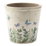 Ghiveci flori ceramica multicolora Summer &Oslash; 21x20 cm