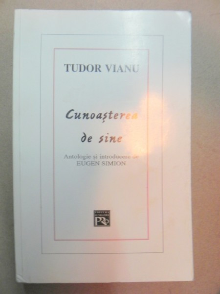 CUNOASTEREA DE SINE de TUDOR VIANU , 1997