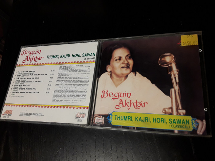 [CDA] Begum Akhtar - Thumri , Kajri , Hori , Sawan (classical) - muzica indiana