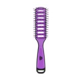 Perie de par, ingusta, 7084 - negru/violet