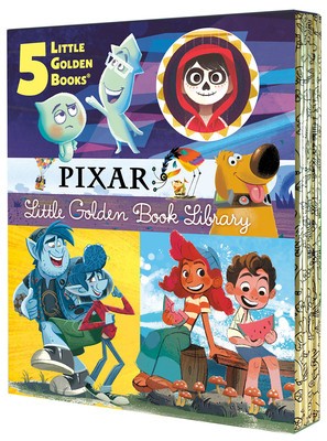 Disney/Pixar Little Golden Book Box Set (Disney/Pixar): Coco, Up, Onward, Soul, Luca foto