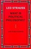 What Is Political Philosophy? and Other Studies