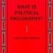 What Is Political Philosophy? and Other Studies
