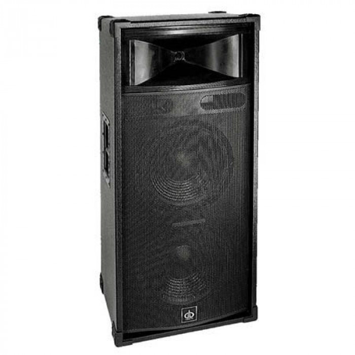 Boxa pasiva profesionala Dibeisi Q1224, 300 W, 2 difuzoare woofer, 1 difuzor tweeter