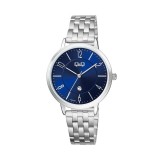 Ceas dama Q&amp;Q A469J205Y Business Blue