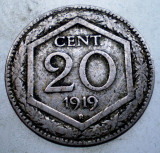 7.465 ITALIA 20 CENTESIMI 1919 R, Europa, Cupru-Nichel