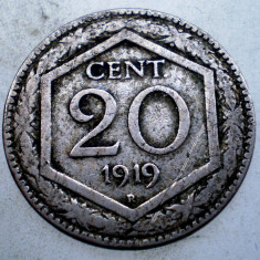 7.465 ITALIA 20 CENTESIMI 1919 R