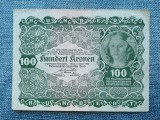 100 Kronen 1922 Austria ⏳/ Coroane / seria 461580
