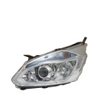 Far Ford Transit/Tourneo Custom, 03.2013-05.2016, fata, Stanga, cu lumini de curbe; lense; cu daytime running light; H1+H15+H7; electric; silver; cu, TYC