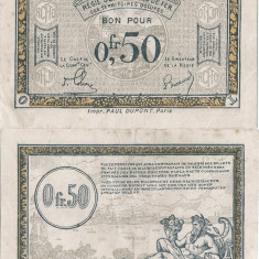 1923, 50 centimes (Jean Pirot JP-135-04) - Franța - stare aXF