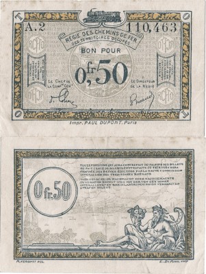 1923, 50 centimes (Jean Pirot JP-135-04) - Franța - stare aXF foto
