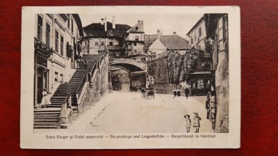 Sibiu Scara Burger si podul suspendat C.P.circ. foto