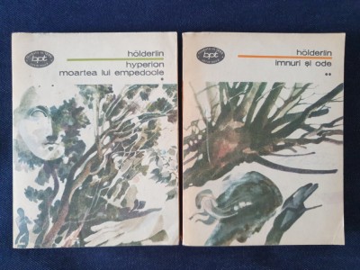 Holderlin &amp;ndash; Hyperion. Moartea lui Empedocle. Imnuri si ode (2 vol.) foto