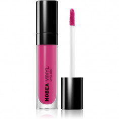 NOBEA Colourful Vinyl Lipgloss luciu de buze cu efect de vinil Bergonia pink 7 ml