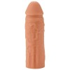 Manson Penis Silicon 15cm Hidden Desire Extreme - Extensie Marire, Placere Intensă, Textură Stimulatoare, Compatibil Lubrifiant pe Apă