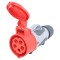 Conector AC trifazat 16A IP44